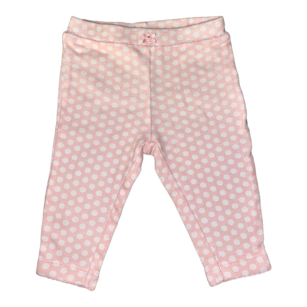 Carter’s Newborn pink polka dot pants